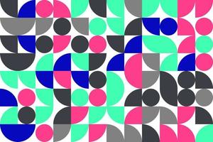 Bauhaus abstract geometrick pattern background. Modern Art pattern. Abstract vector pattern design for web banners, covers, wrapping, business presentations, branding, murals