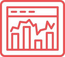 Web Analytics Vector Icon Design