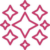 Sparkles Vector Icon Design