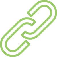 Link Vector Icon Design