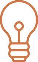 Lightbulb Vector Icon Design