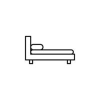 bed vector icon