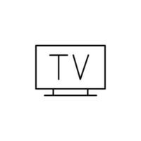 TV vector icon