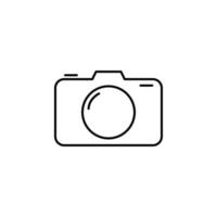 icono de vector de camara