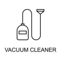 vacuum cleaner vector icon