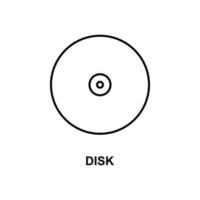 discos compactos disco vector icono