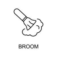 broom vector icon