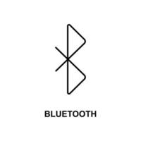 icono de vector de bluetooth