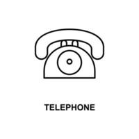 telephone vector icon