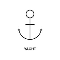 anchor vector icon