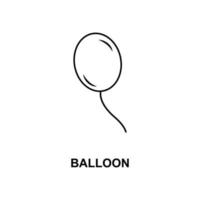 balloon vector icon