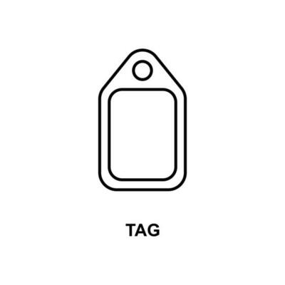tag vector icon