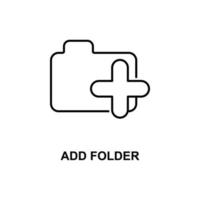 add folder vector icon