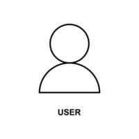 user sign vector icon