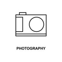 icono de vector de fotografía