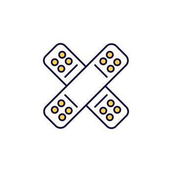 patch vector icon