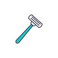 machine for shaving vector icon