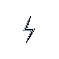 lightning vector icon