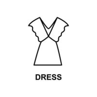 dress vector icon