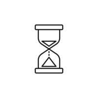 icono de vector de reloj de arena