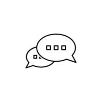 messages vector icon