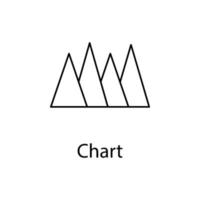 pyramid chart vector icon