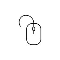 mouse outline vector icon