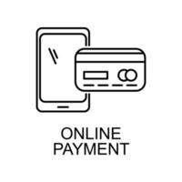 online payment vector icon