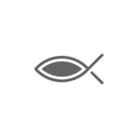 Ichthys vector icon