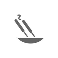 Incense vector icon