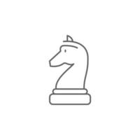 Chess, strategy vector icon