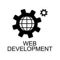 Web development vector icon