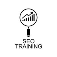 training seo vector icon