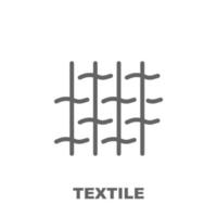 Textile vector icon