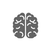laboratory, brain vector icon