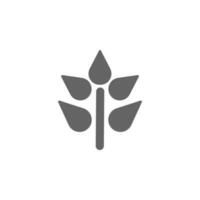 laboratory, plant vector icon