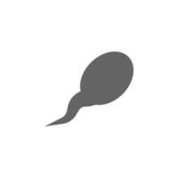 laboratory, sperm vector icon