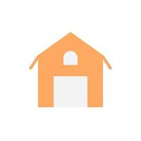 Farm, building, barn vector icon