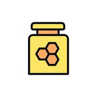 Honey, bank vector icon