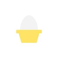 Egg, farm vector icon