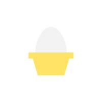 Egg, farm vector icon