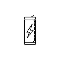 energy jar dusk vector icon