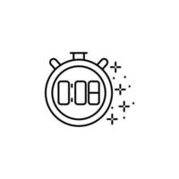 Diving stopwatch vector icon