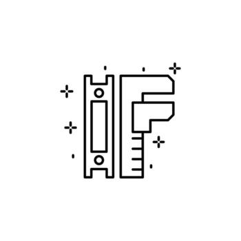 construcción, llave vector icono