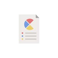 business charts vector icon