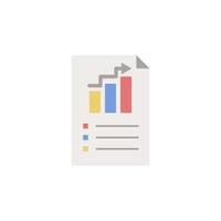 business charts vector icon