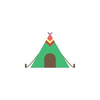 tipi color vector icono