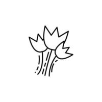 flowers vector icon