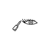 eyeliner vector icon