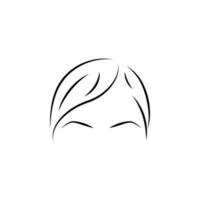 eyebrow, forehead, care, beauty hand drawn vector icon